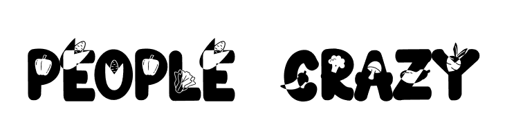 VEGETABLES  Free Fonts Download