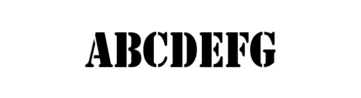 Army Thin  Free Fonts Download