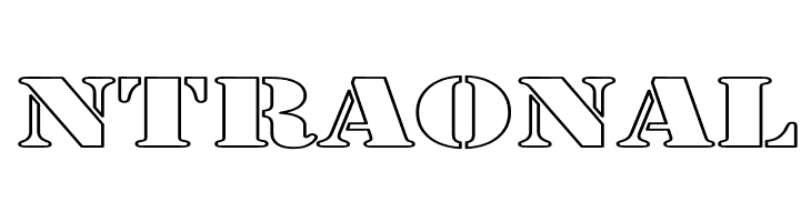 Army Hollow Expanded  Free Fonts Download