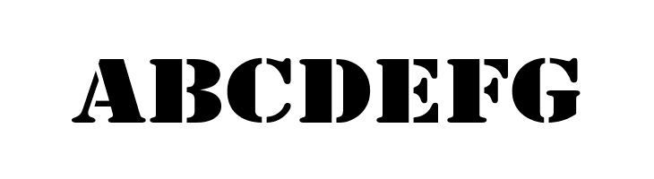 Army Wide  Free Fonts Download