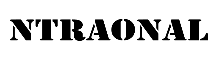 Army Wide  Free Fonts Download