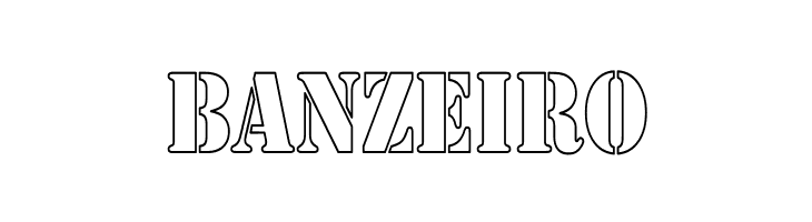 Army Hollow Thin  Free Fonts Download