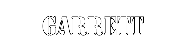 Army Hollow Thin  Free Fonts Download