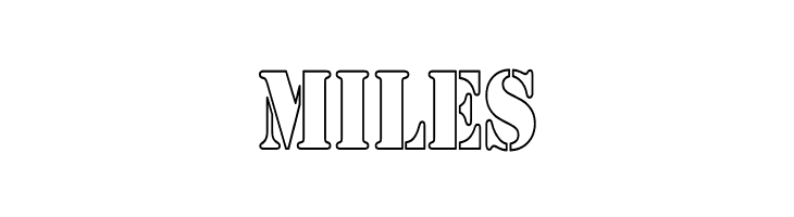 Army Hollow Thin  Free Fonts Download