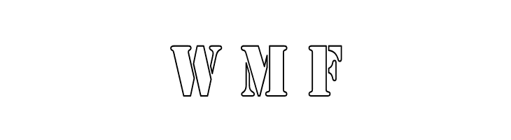 Army Hollow Thin  Free Fonts Download