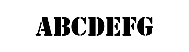 Army  Free Fonts Download