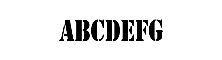 Army Condensed  Free Fonts Download