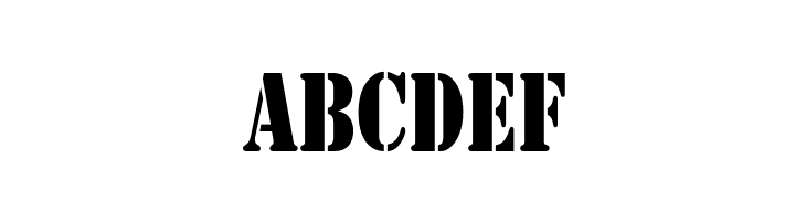 Army Condensed  Free Fonts Download