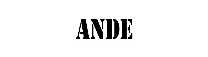 Army Condensed  Free Fonts Download