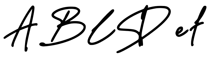 Delistha Signature  Free Fonts Download