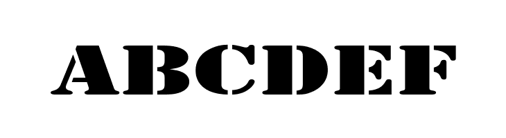 Army Expanded  Free Fonts Download