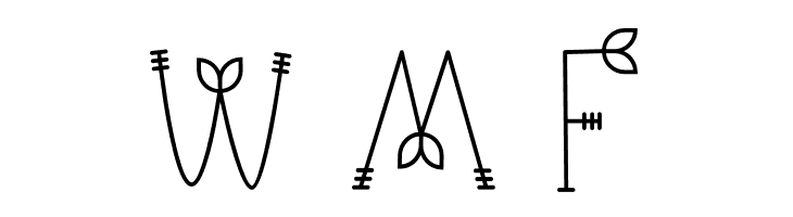 NATURE green  Free Fonts Download