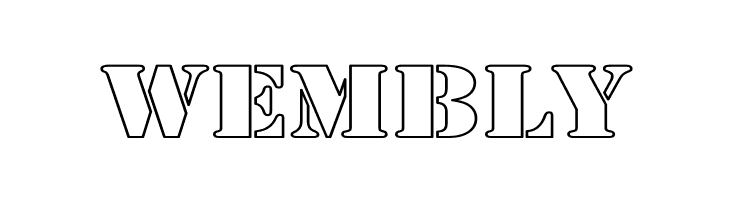 Army Hollow Wide  Free Fonts Download