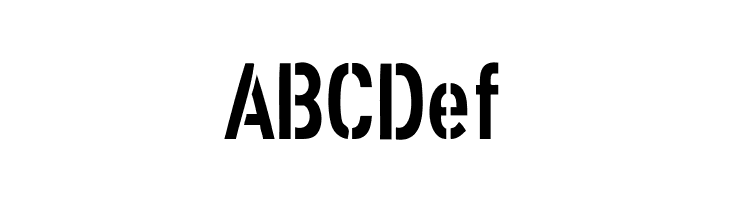 XXII STRAIGHT-ARMY  Free Fonts Download