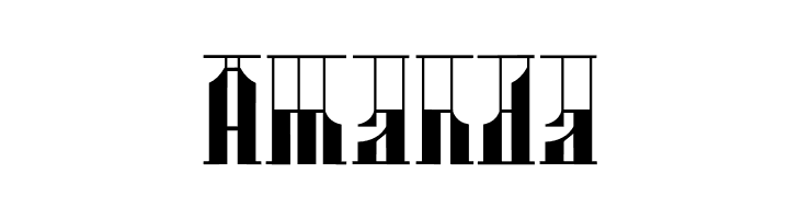 Angklung Bamboo  Free Fonts Download