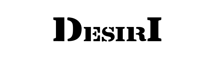 DesirI Lintsec Medium Font