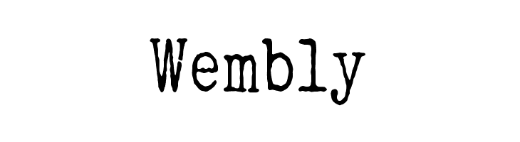 ELEGANT TYPEWRITER  Free Fonts Download