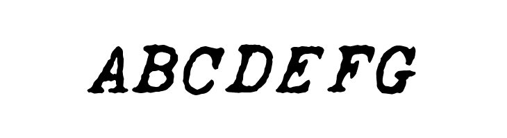 Oceanside Typewriter  Free Fonts Download