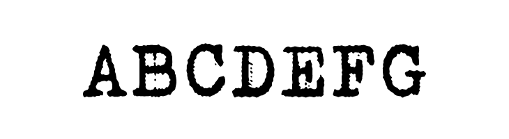 Bohemian Typewriter  Free Fonts Download