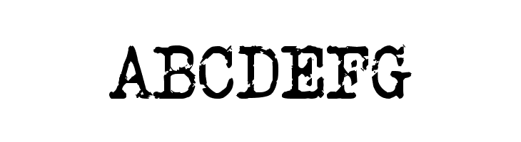 Veteran Typewriter  Free Fonts Download