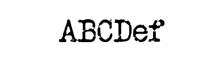 Veteran Typewriter  Free Fonts Download