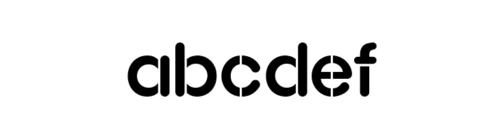 AG Stencil  Free Fonts Download