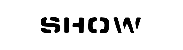 Spacedock Stencil  Free Fonts Download