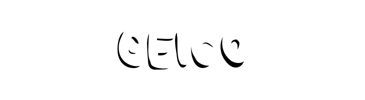 Choko Shadow  Free Fonts Download