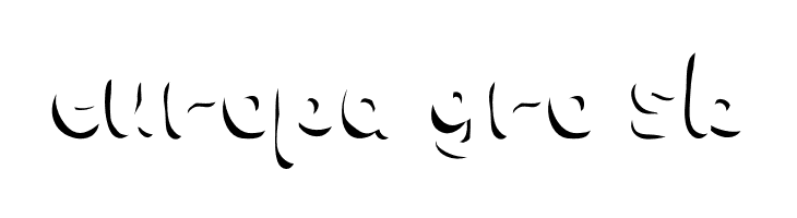Choko Shadow  Free Fonts Download
