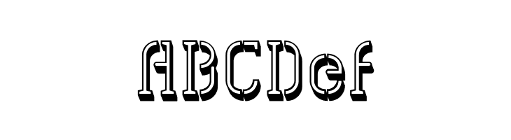 HVD Spencils Block  Free Fonts Download