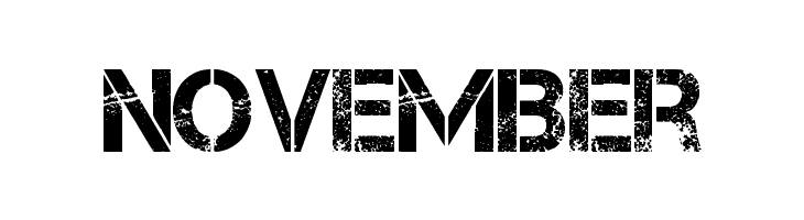NovemBer Capture it Font