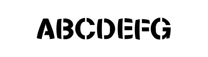 Stencilia-Bold  Free Fonts Download