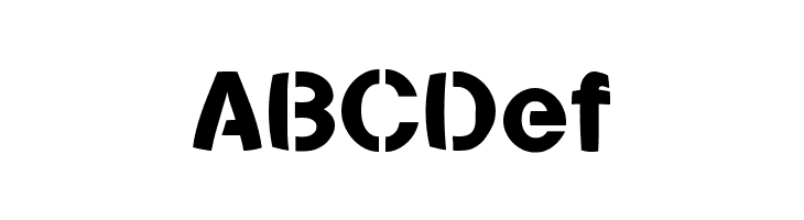 Stencilia-Bold  Free Fonts Download