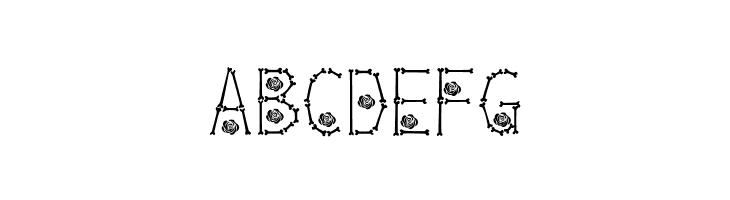 Bones  Roses Thin  Free Fonts Download