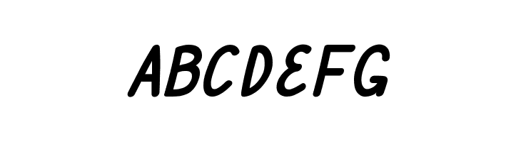 Mulbena Italic  Free Fonts Download