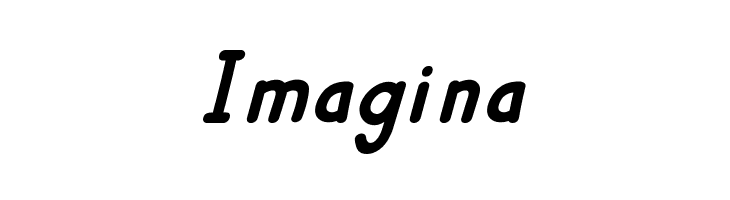 Mulbena Italic  Free Fonts Download