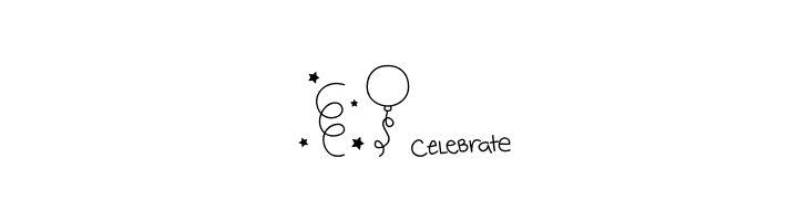 MTF Birthday Bash Doodles  Free Fonts Download