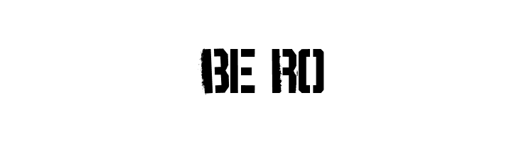 ITOMI VINCA STENCIL  Free Fonts Download