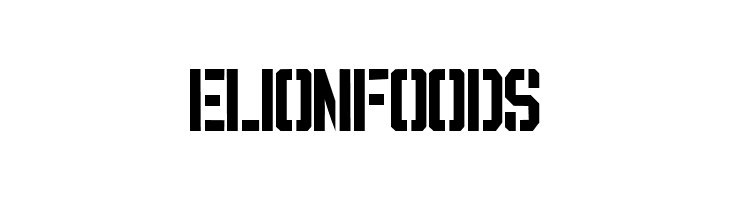 ITOMI VINCA STENCIL  Free Fonts Download