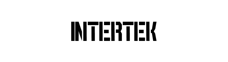 ITOMI VINCA STENCIL  Free Fonts Download