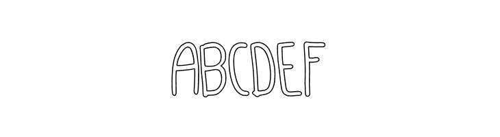 GANDUL MATHENG Outline  Free Fonts Download