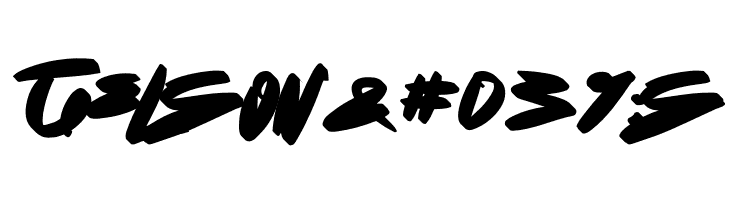 Dot Zero Blackshadow  Free Fonts Download