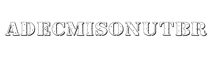 Bundy Yellow HollowShadowed  Free Fonts Download