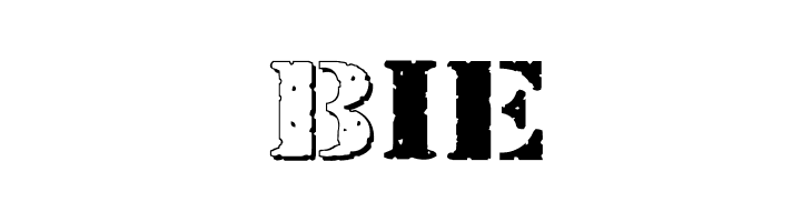 Bundy Yellow HollowShadowed  Free Fonts Download