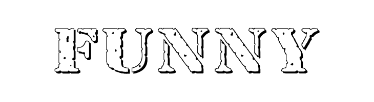Bundy Yellow HollowShadowed  Free Fonts Download
