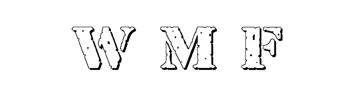 Bundy Yellow HollowShadowed  Free Fonts Download