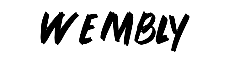 PEUNABRUSH-Regular  Free Fonts Download