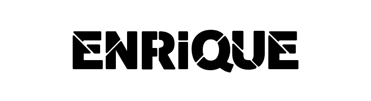 MKStencilsansBlack  Free Fonts Download