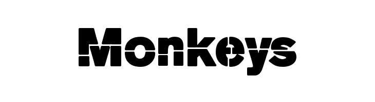 MKStencilsansBlack  Free Fonts Download