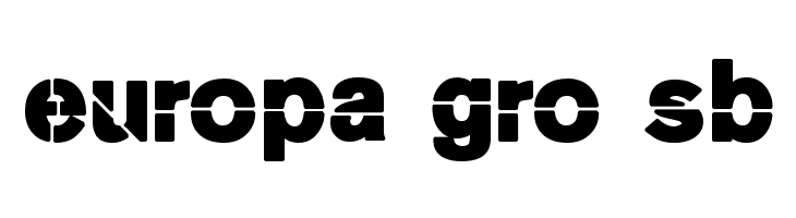 MKStencilsansBlack  Free Fonts Download